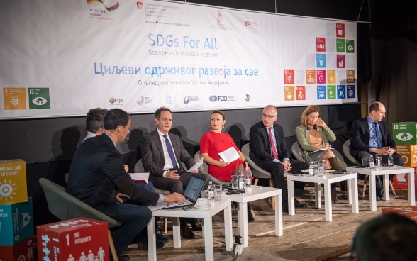 Ambassador Philippe Guex at "SDGs for All" Platform