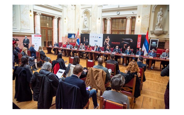 Press conference of the 18th Belgrade Dance Festival