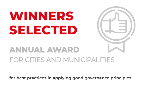 Winners of the Annual Award for best LSG in applying good governance principles