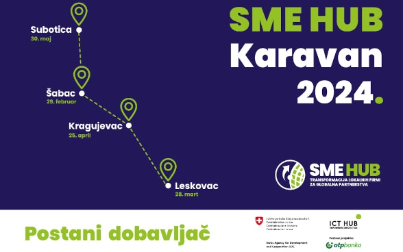 SME HUB karavan nastavlja put po Srbiji