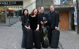 The Vector Quartett (left to right):Reiko Koi, Denitza Kucera, Sebastian Diezig and Bernd Haag