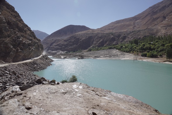 Barsem Lake was formed as a result of mudflows in 2015.  
