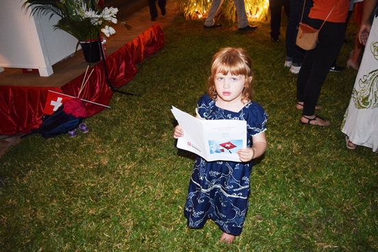 Swiss National Day reception at the Ambassador's Residence in Dar es Salaam