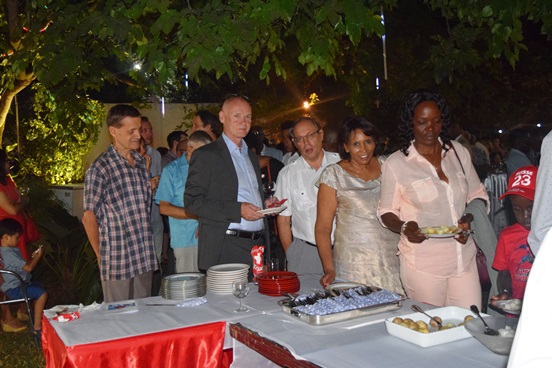 Swiss National Day reception at the Ambassador's Residence in Dar es Salaam