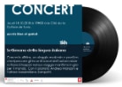 Affiche du concert.