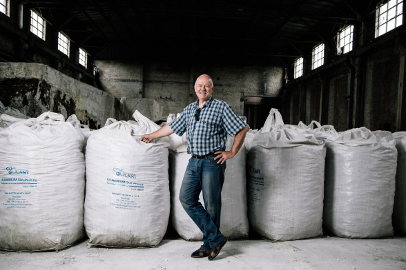 Valerii Selishchev, Head of the Upper Kalmius Water Filtration Plant at Voda Donbasa, Donetsk, Ukraine