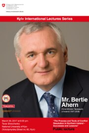 Flyer Lecture Mr. Bertie Ahern