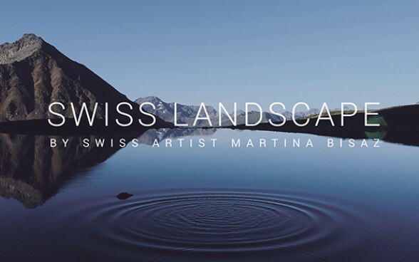 Swiss Landscape by Martina Bisaz