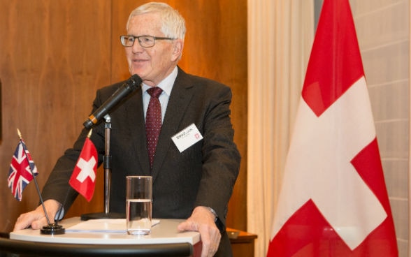 Former Swiss President and Finance Minister Kaspar Villiger