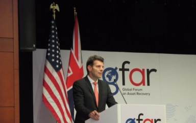 Ambassador Roberto Balzaretti, Head of the Directorate of International Law and Head of the Swiss delegation to the GFAR. 