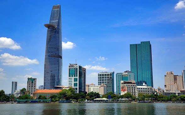 Le bâtiment du Consulat Général à Hô Chi Minh-Ville