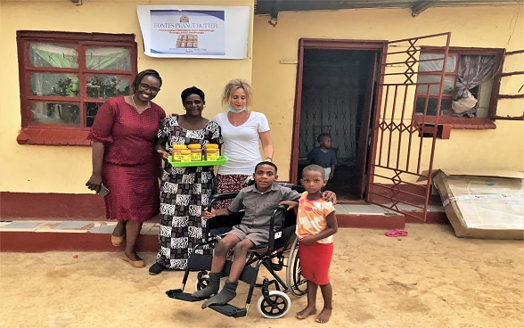 New wheelchair revives young boy's dreams  in Zimbabwe.