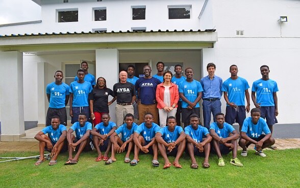Switzerland supporting soccer to build a better future for youths in Zimbabwe