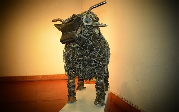 Johnson Zuze’s Kingdom: an Exhibition with found objects at Gallery Delta