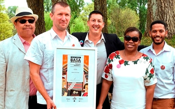 Arts and culture partnership wins regional award in Southern Africa