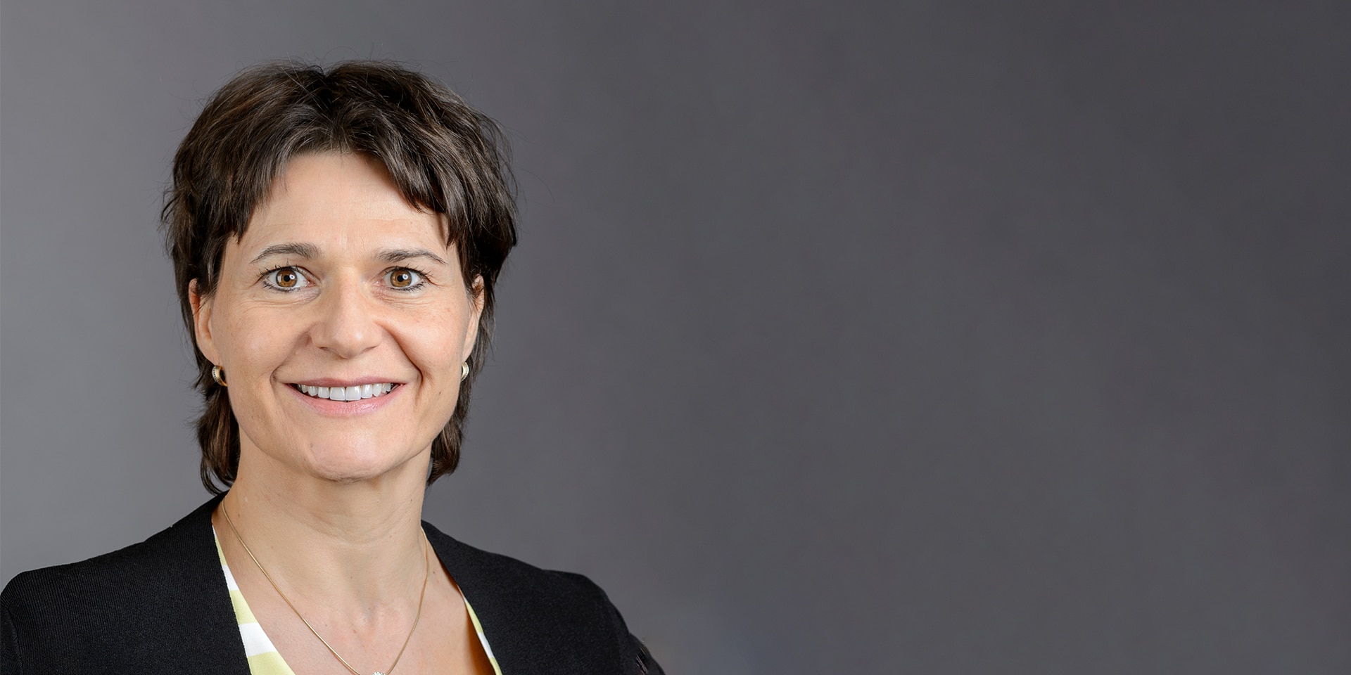 Portrait of Ruth Huber, Vice-Director of SDC and Head of Department Cooperation with Eastern Europe.