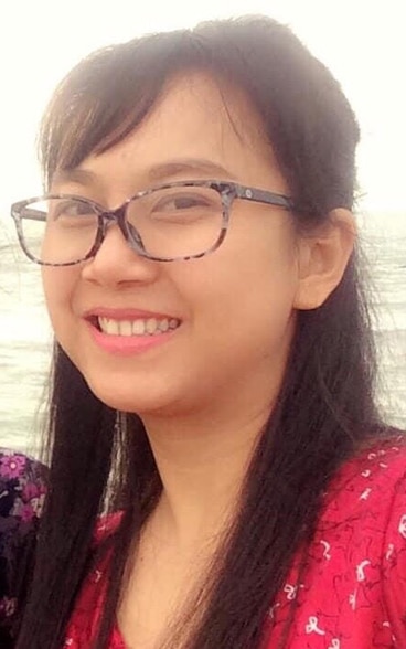 Primo piano di Thin Myat Khine.