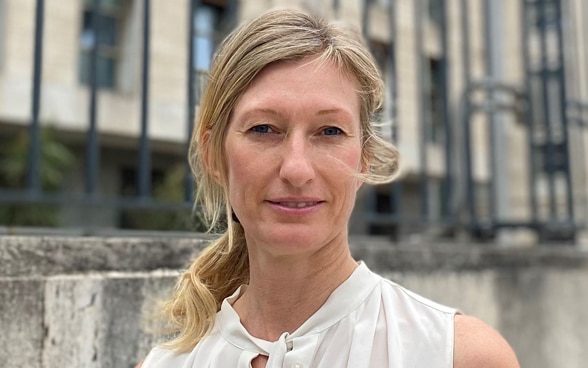 Portrait de Christine Schneeberger.