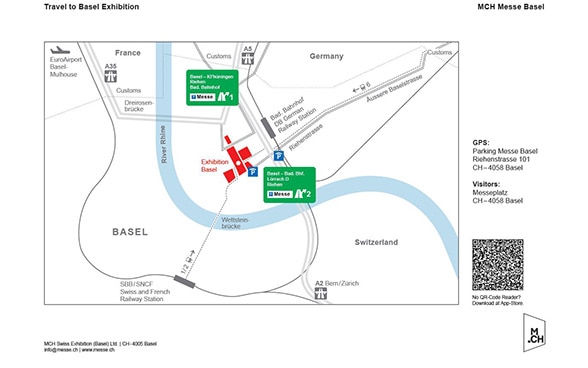 How to get to Messe Basel