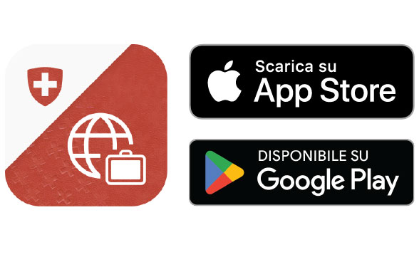 Logo di Travel Admin, App Store e Google Play Logo di Travel Admin, App Store e Google Play