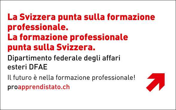 Slogan per la formazione professionale in Svizzera.