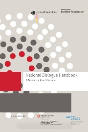 The Cover of the Natonal Dialogue Handbook.