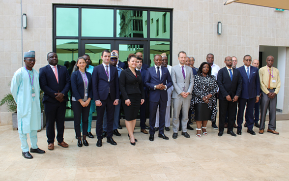 Group photo of the workshop participants in Yaoundé, Cameroon.