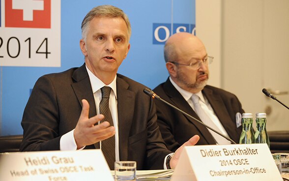 Didier Burkhalter, président de la Confédération