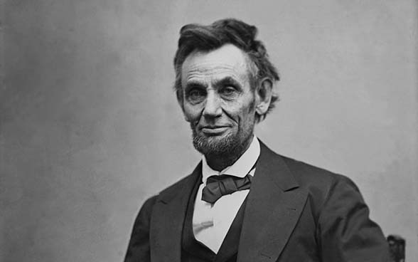 Portrait von Abraham Lincoln