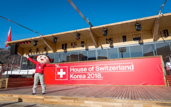 Das House of Switzerland in Pyeongchang