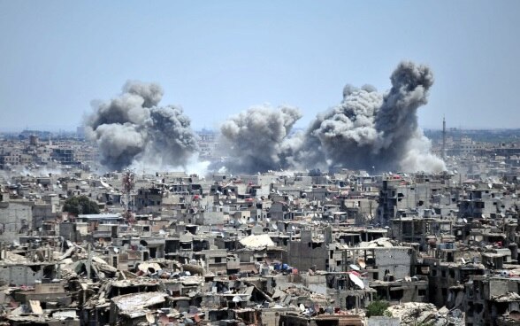 Im achten Jahr des bewaffneten Konflikts in Syrien bleibt die Situation prekär.