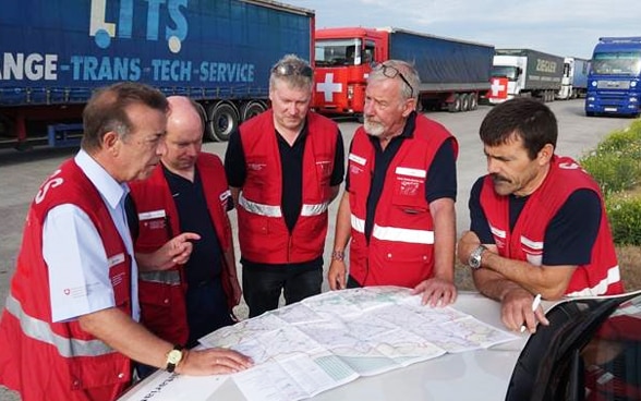 Der 8. Schweizer Hilfsgütertransport hat den Osten der Ukraine erreicht. 