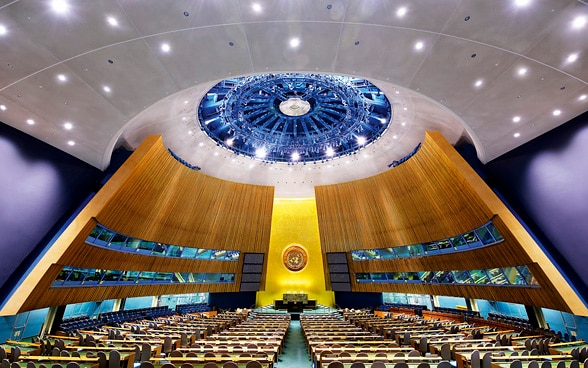 UN-Generalversammlung Halle, New York