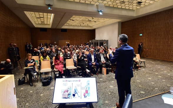 Discours du conseiller fédéral Ignazio Cassis