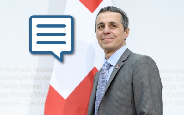 Consigliere federale Ignazio Cassis