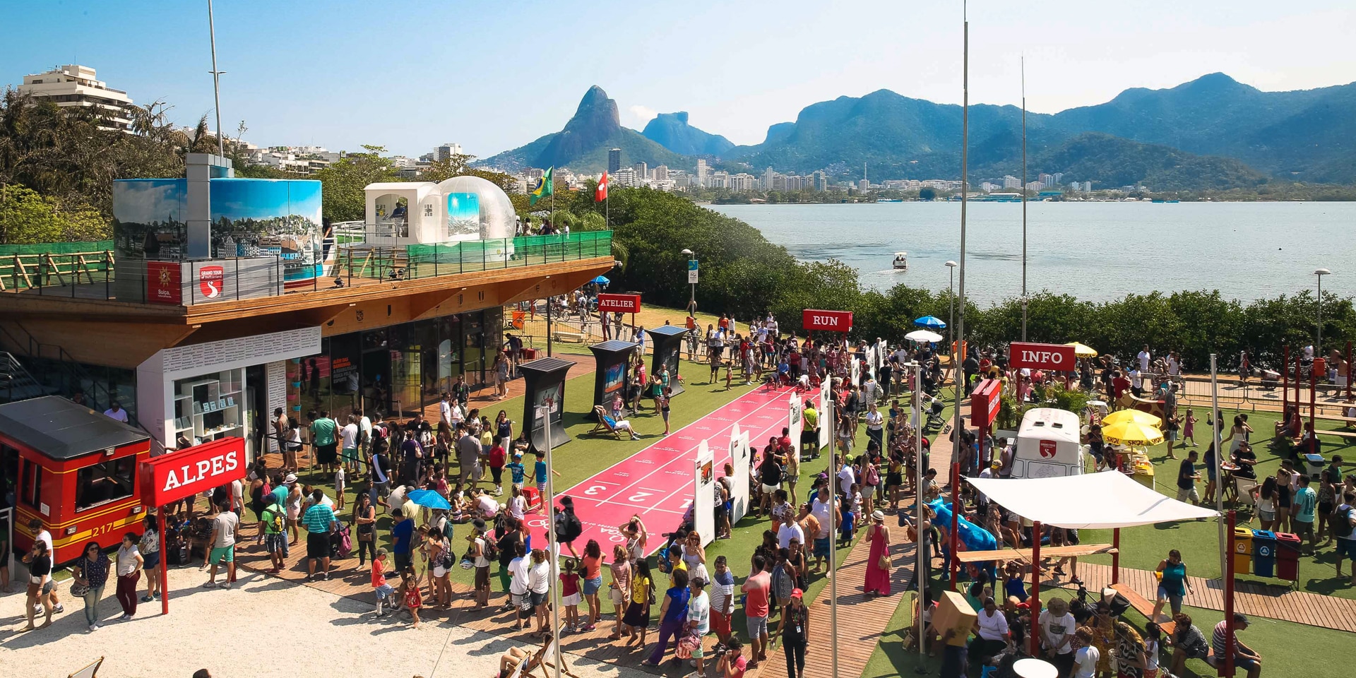  Das House of Switzerland in Rio de Janeiro.