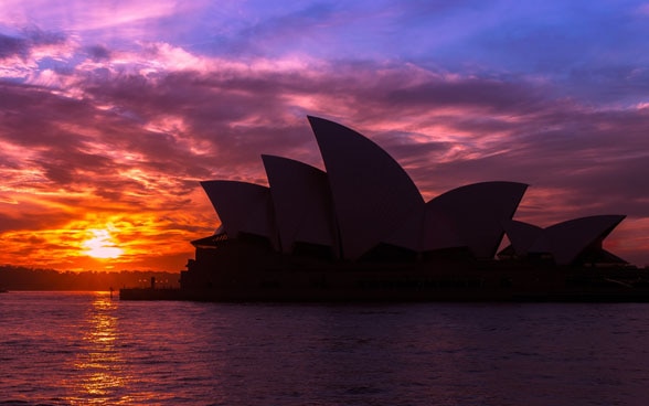 Sydney Opera House: An Australian icon with a touch of Switzerland inside. 