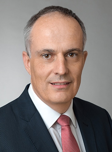 The image shows the head of FDFA IT, Claude-Alain Vannay.