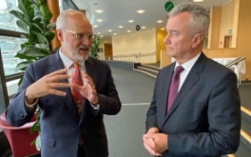 Erster Besuch von Staatssekretär Fasel in Brüssel
