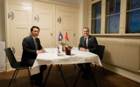 Ignazio Cassis trifft den laotischen Aussenminister