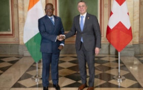 Ignazio Cassis empfängt den ivorischen Aussenminister