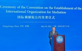 Federal Councillor Cassis presents Switzerland's good offices policy in Hong Kong