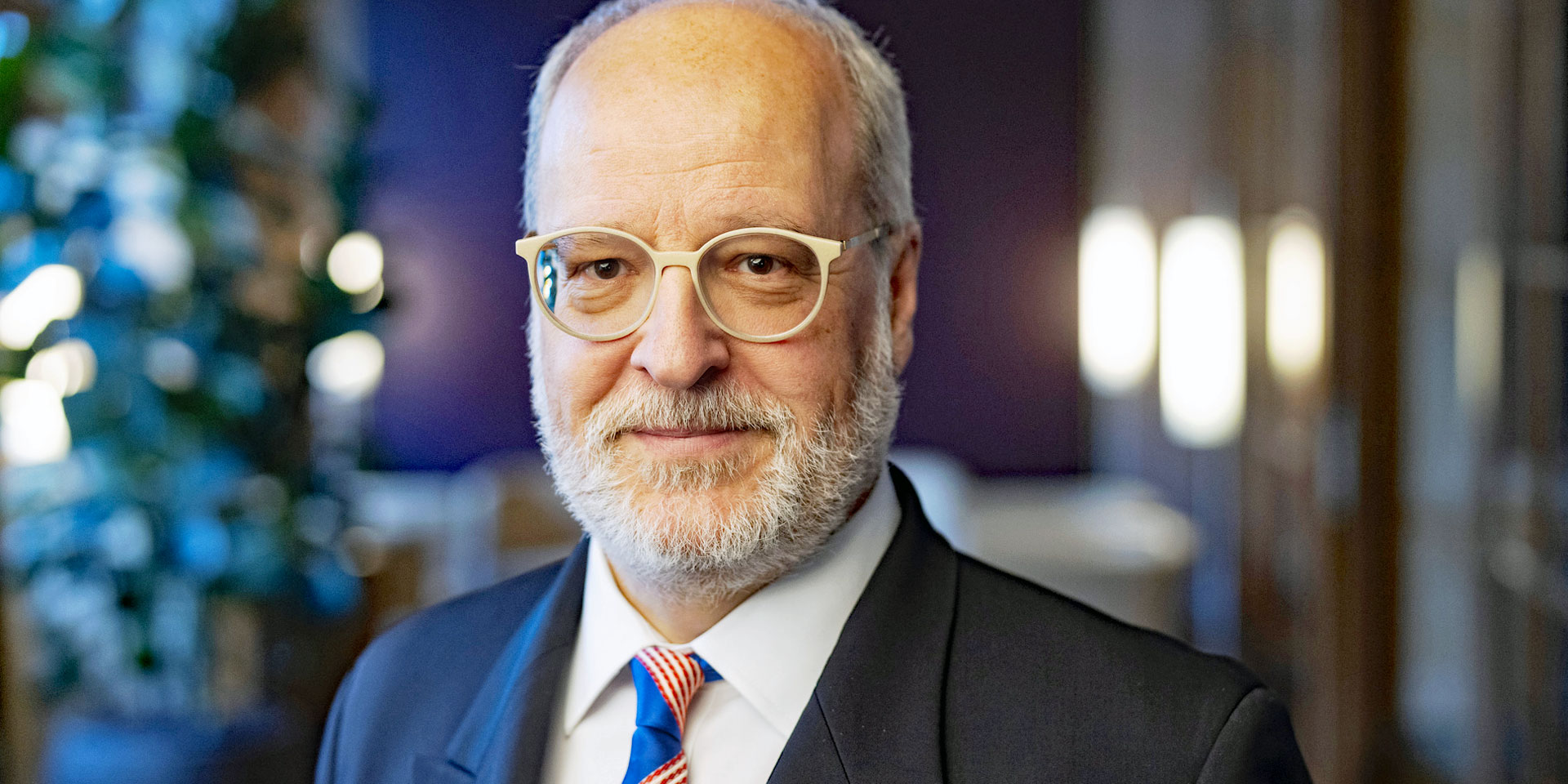 Porträt von Staatssekretär Alexandre Fasel.