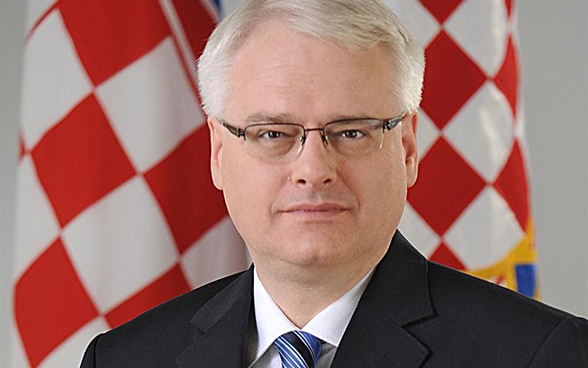 Il presidente della Croazia Ivo Josipović