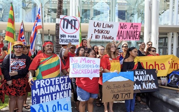 A group of demonstrators.