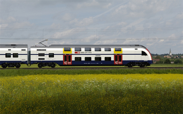Image of a Swiss train