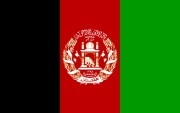 Flagge Afghanistan