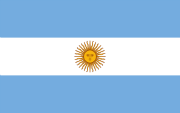 Flagge Argentinien