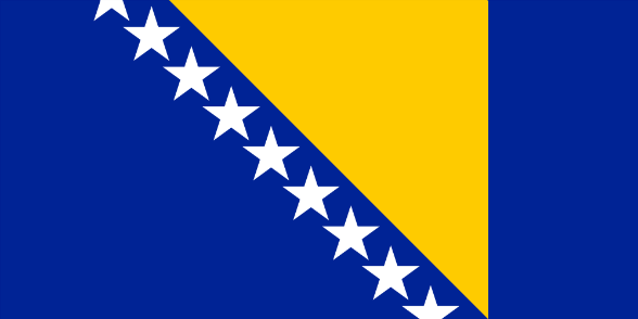 Drapeau Bosnie et Herzégovine