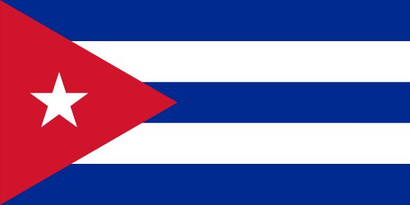 Flagge Kuba